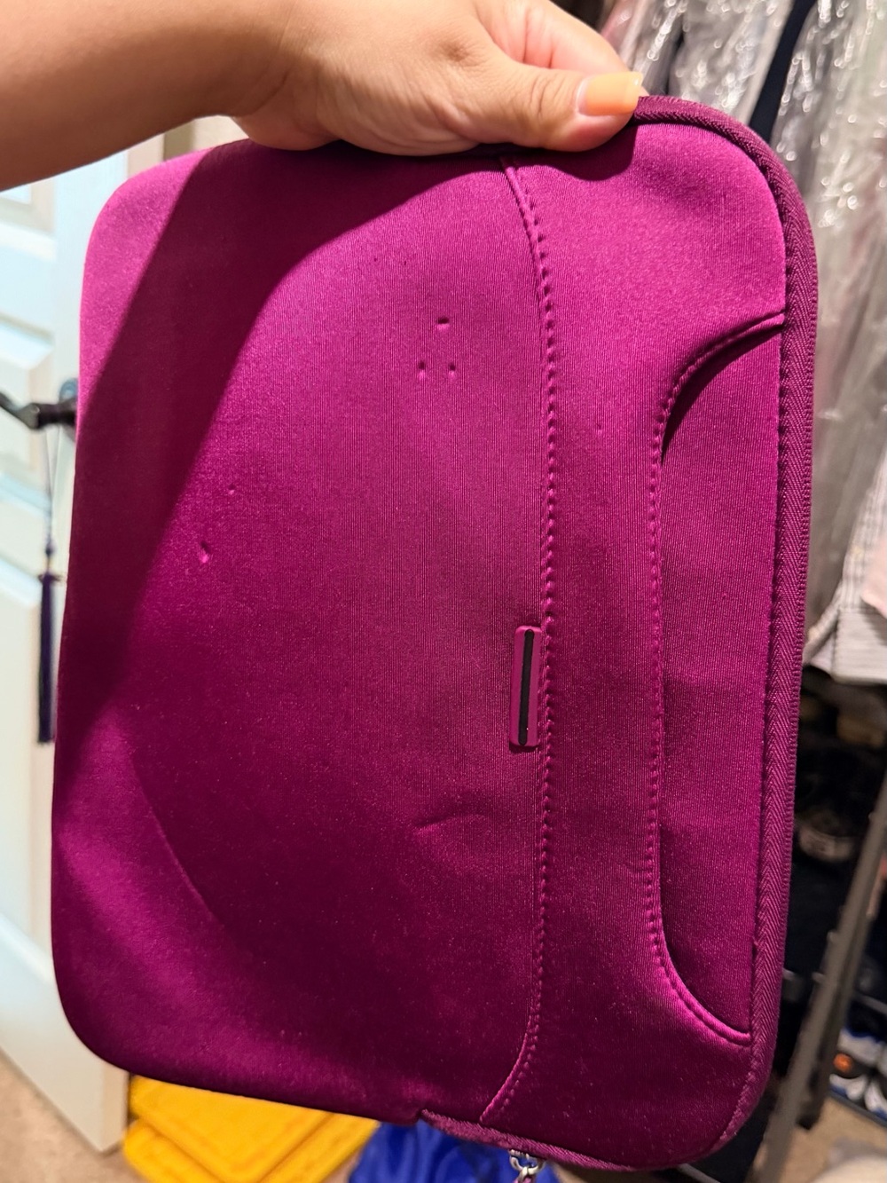 Magenta Neoprene Tablet Sleeve - Unbranded